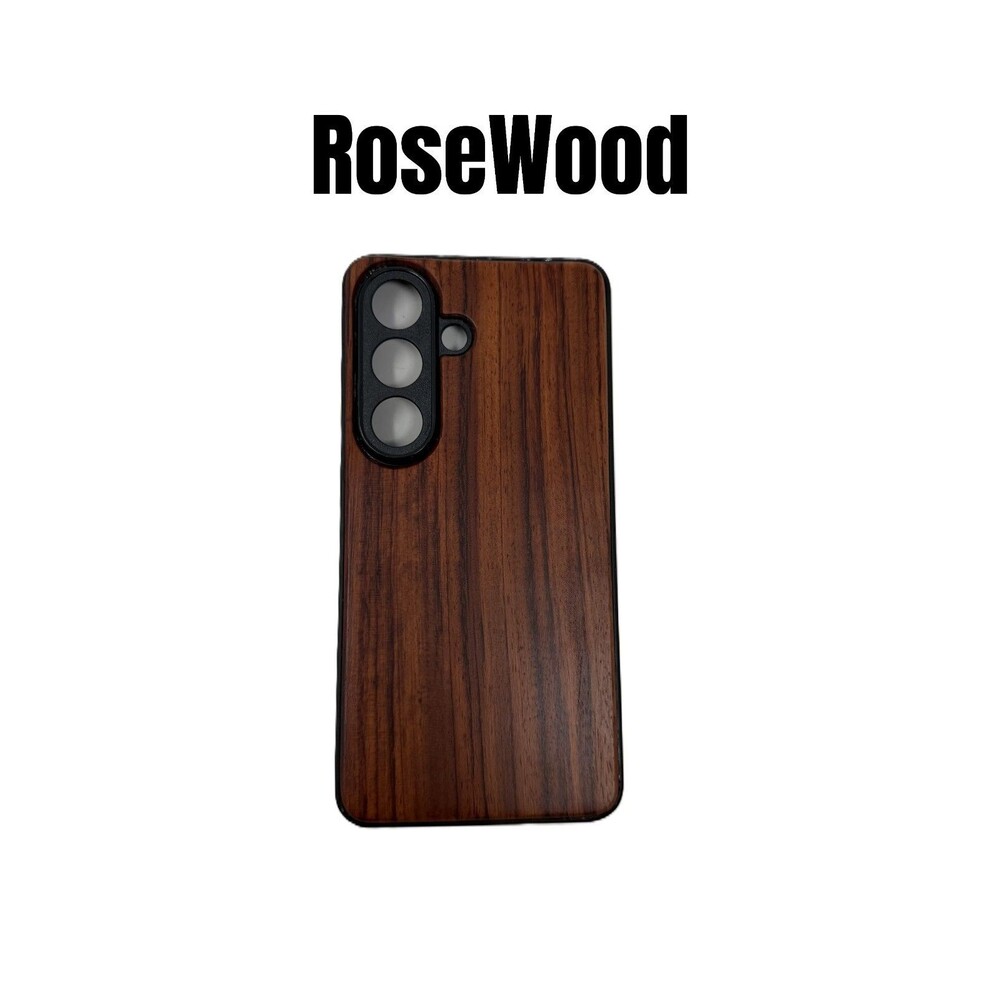 Wooden Samsung Galaxy S26 Phone Case - Rose Wood